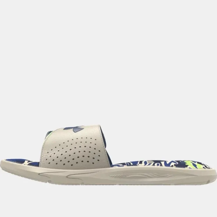 Under Armour Khaki Base Graphic Ignite VI Slide