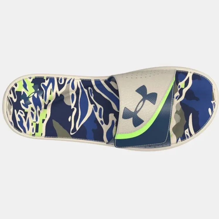 Under Armour Khaki Base Graphic Ignite VI Slide