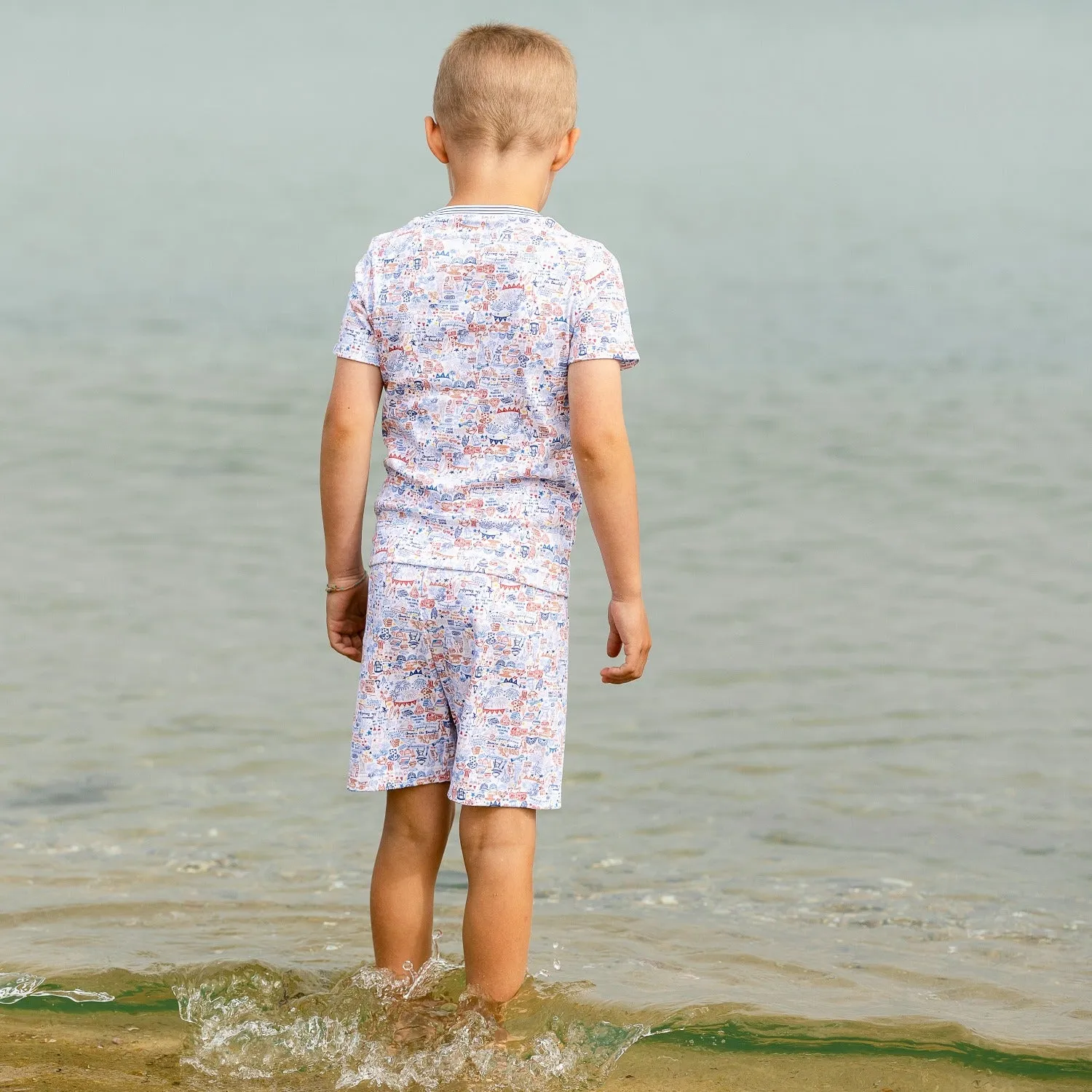 USA Kids Short Pajama Set