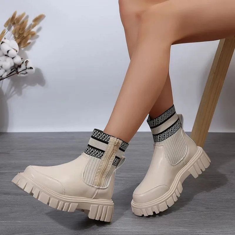 Vibe Platform Chelsea Boots
