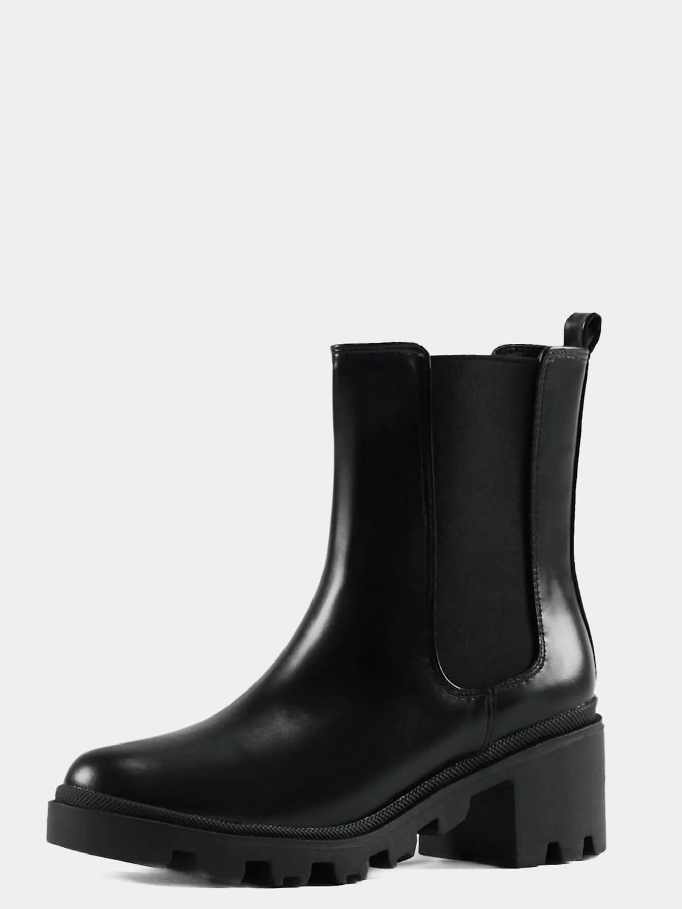 Women Platform Chunky Heel Boots