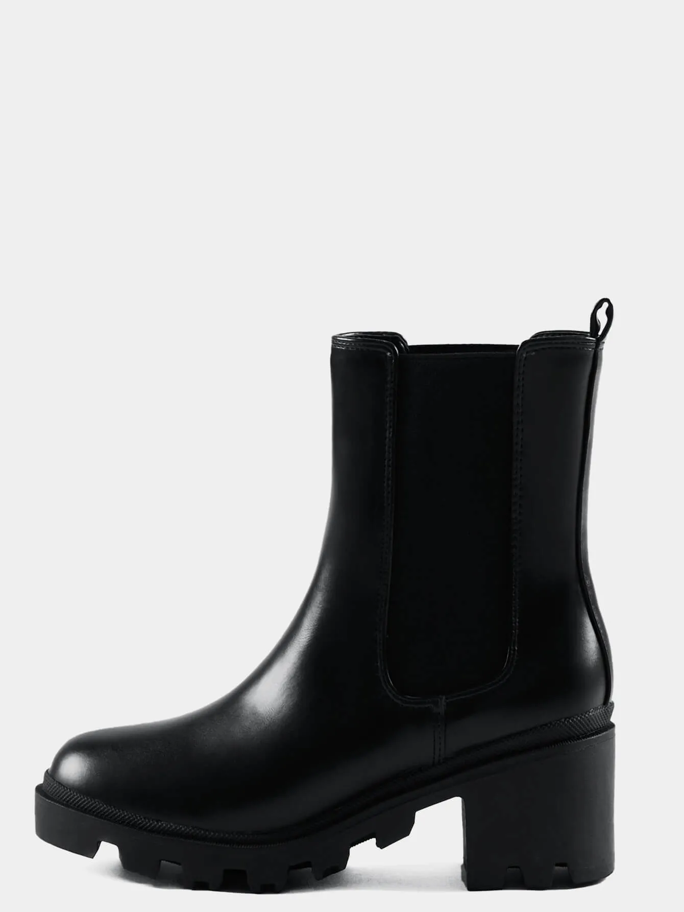 Women Platform Chunky Heel Boots