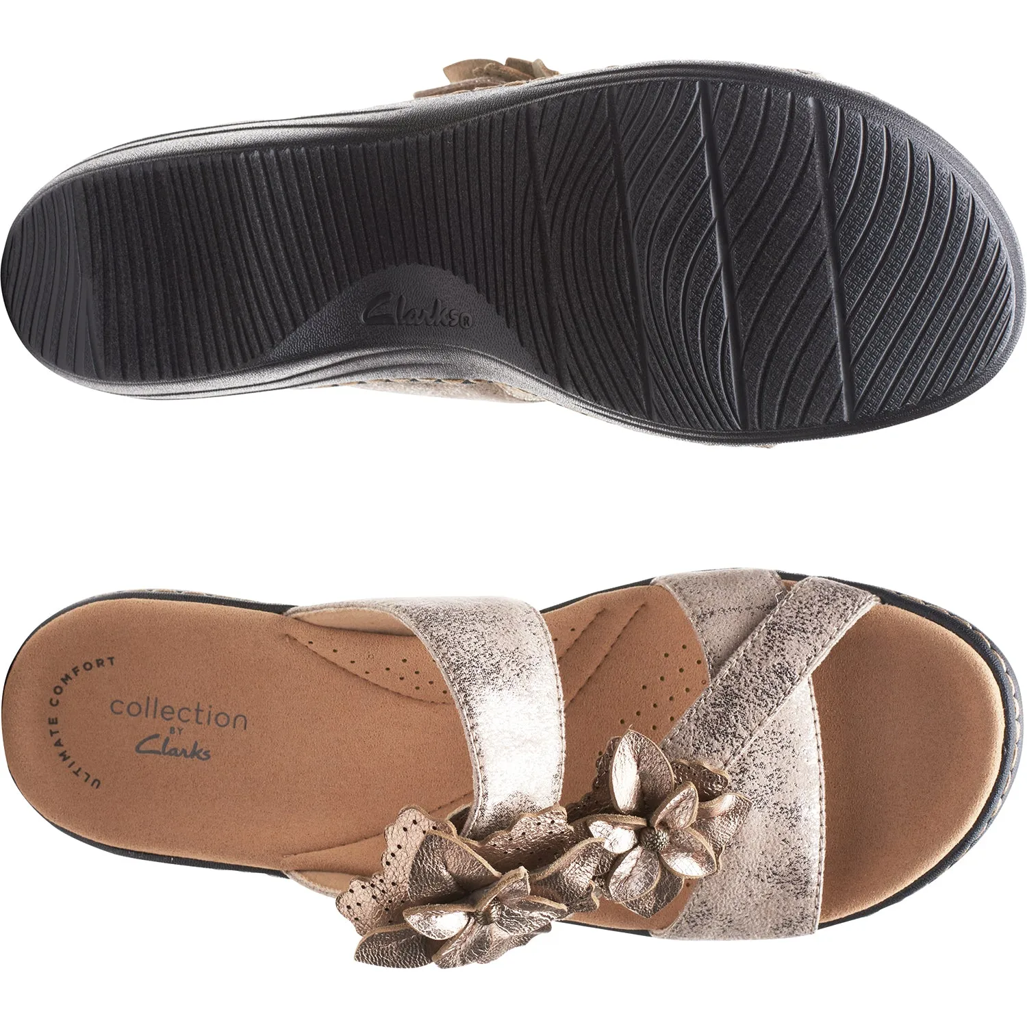Women's Clarks Merliah Violet Metallic Synthetic