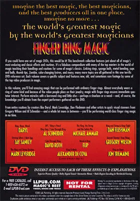 World's Greatest Magic: Finger Ring Magic