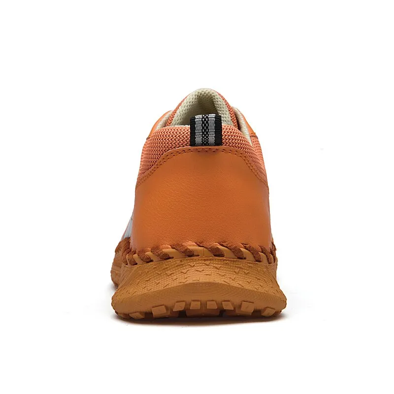 xiangtuibao Casual  Sneakers Men Shoes Luxury Leather Flats Autumn Plus Size 46 Fashion Lace Up Handmade Running Sports Tennis Shoes for Men