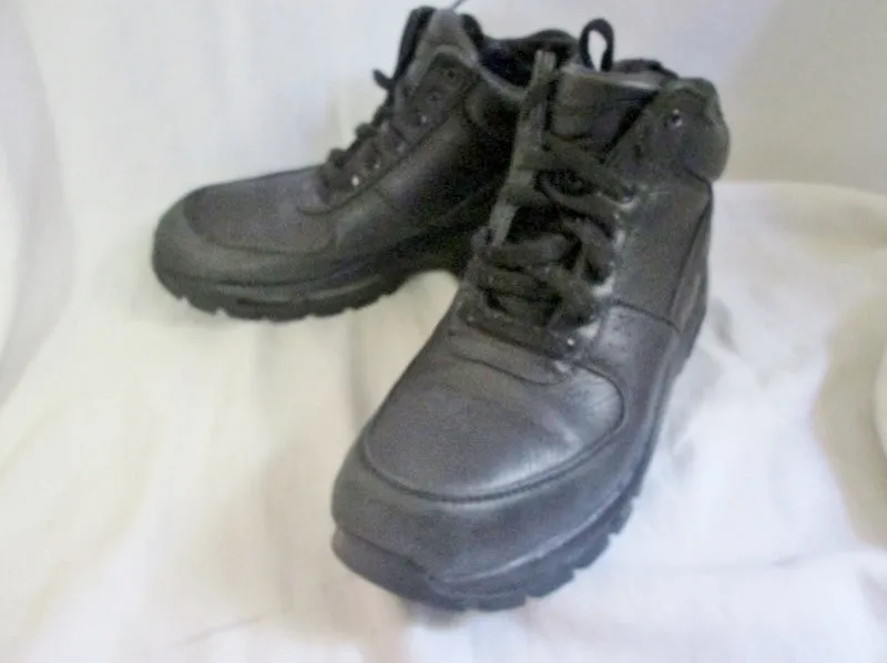 Youth NIKE ACG AIR MAX GOADOME 2013 Hi-Top Basketball Sneaker Trainer BLACK 6.5