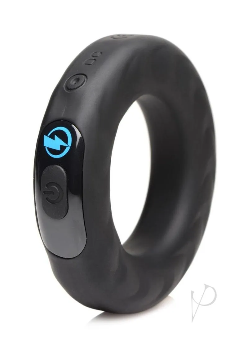 Zeus Vibe Estim Cockring W/remote 45mm